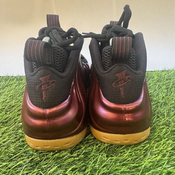 Nike Air Foamposite One Night Maroon Gum Men\'s Size 9.5 Used Exelent main image 8